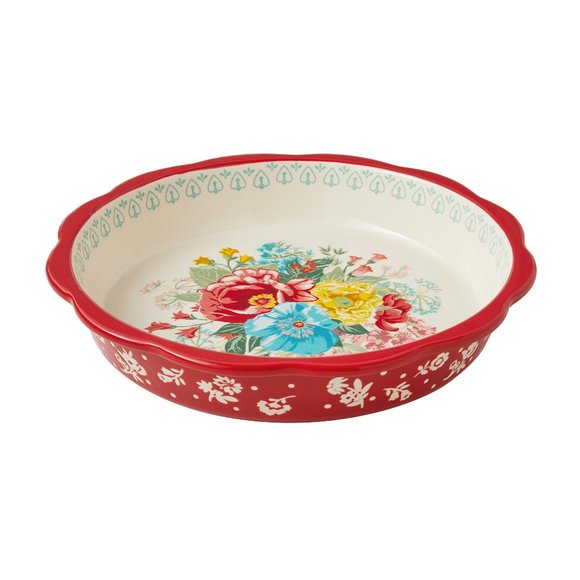 Stoneware pie pan sales